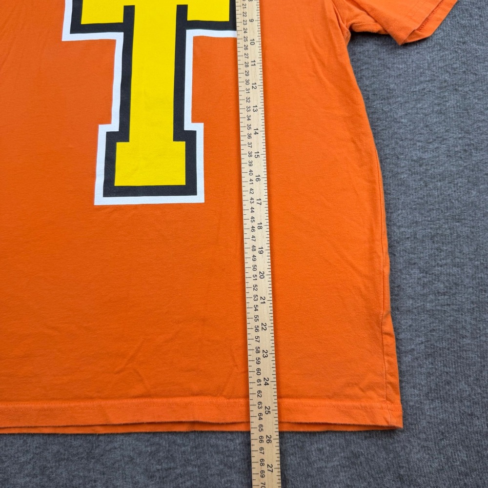 Feltics Marvel Thor T-Shirt Mens Medium Orange Graphic Tee Short Sleeve Cotton - Picture 4 of 6